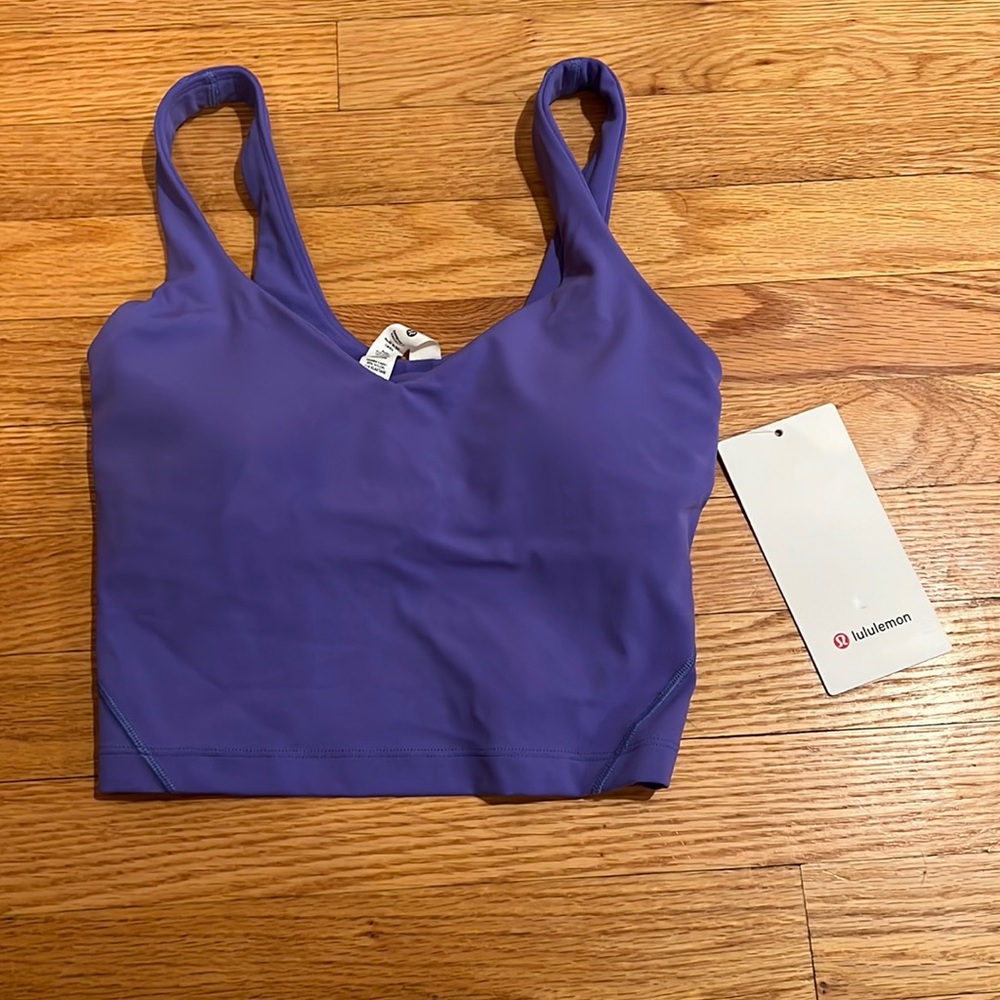 Lululemon Align Tank Purple LW1DUDS Size 2 Brand New